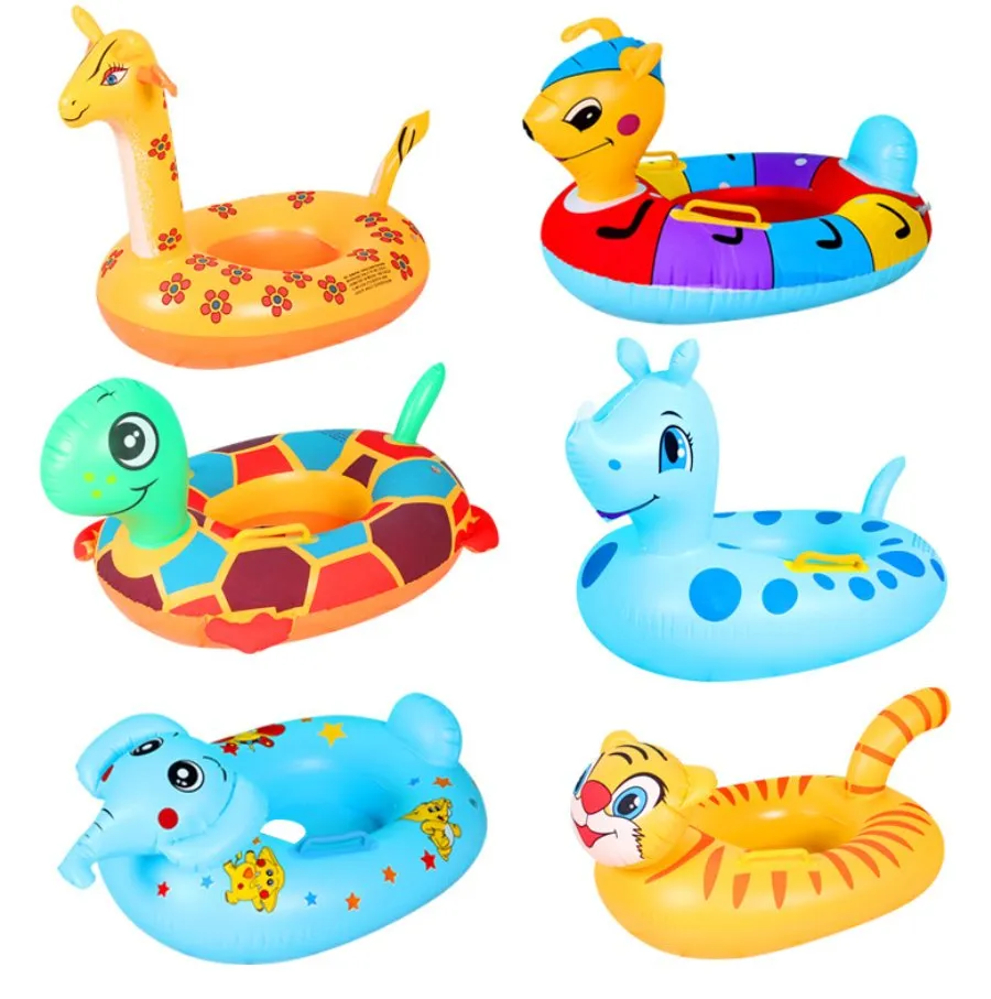 Aufblasbarer PVC-Wasserpoolschlauch in Tierform, Schwimmring für Kinder und Erwachsene, Poolspielzeug, Pfauen-Schwimmring